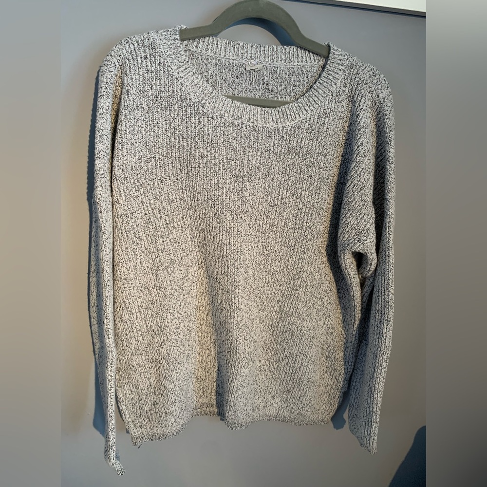 cotton knit sweater
